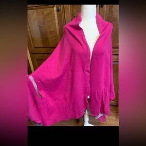 Chico's Vibrant Pink Women's Poncho